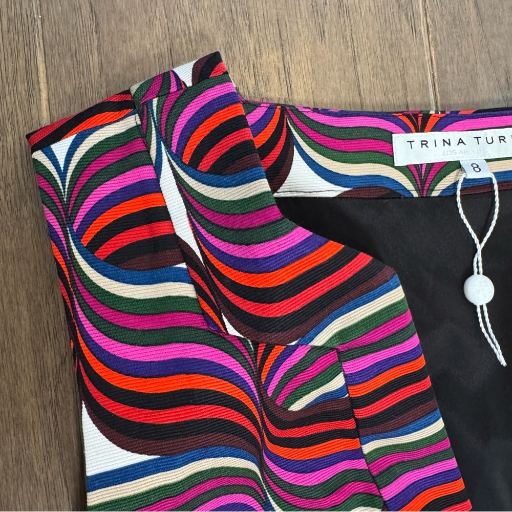 Trina Turk Zip-Front Midi Sheath Dress - Picture 6 of 16
